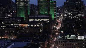 城市夜景视频素材,璀璨夜色下的城市光影掠影