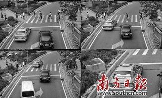 路口监控视频,交通秩序与安全瞬间