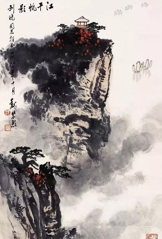 山水画教程视频,跟随教程视频领略传统山水画艺术之美
