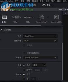 达芬奇怎么导出视频