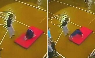 前滚翻视频,揭秘前滚翻的流畅瞬间