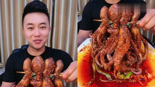 爆头八爪鱼视频,惊险刺激的深海对决